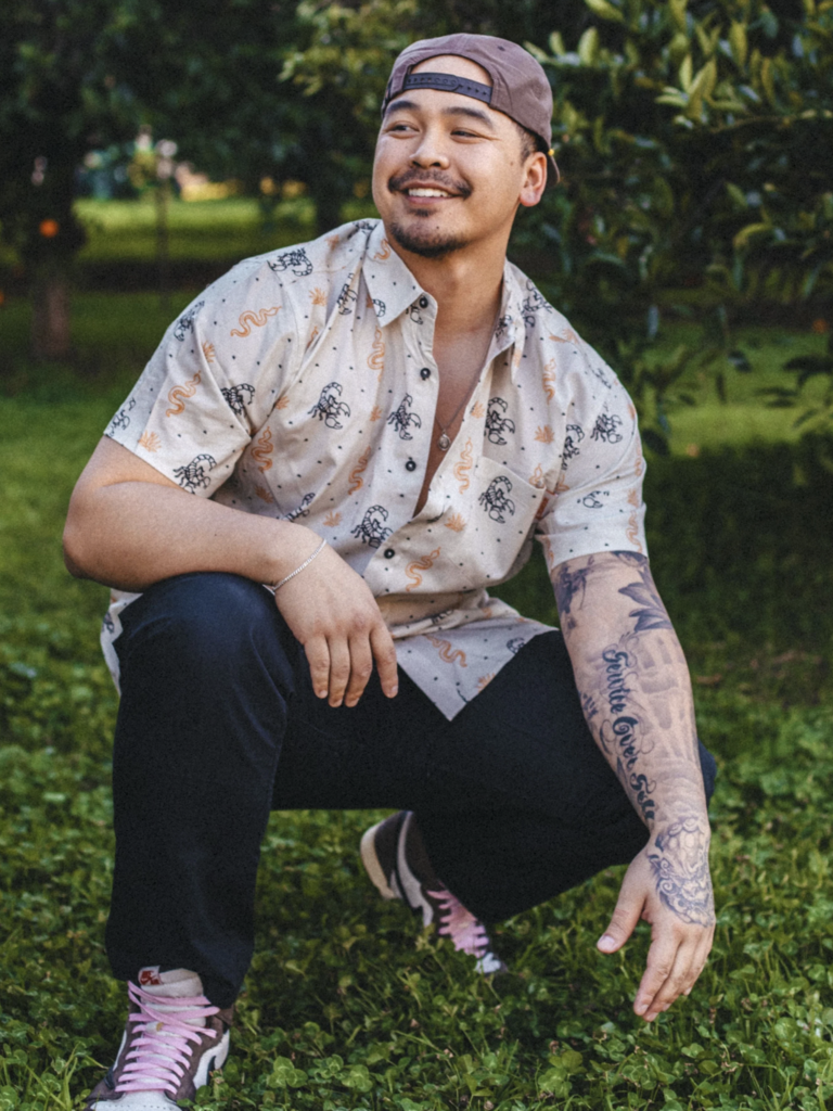 Under Every Stone Button Up