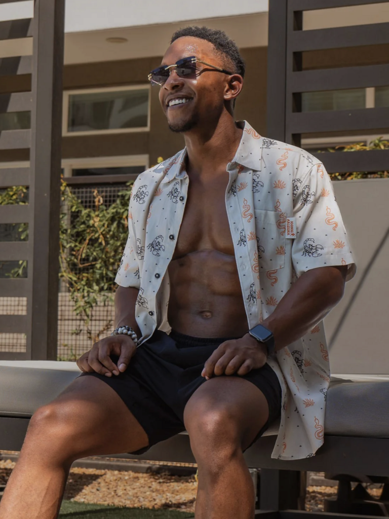 Under Every Stone Button Up