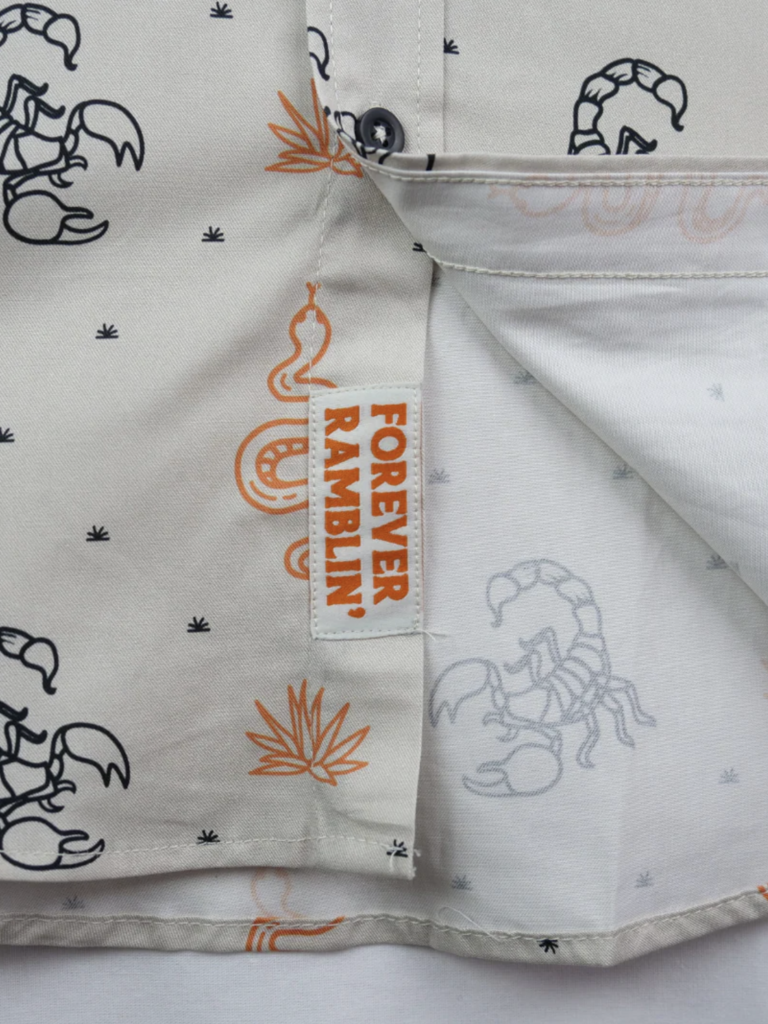 Under Every Stone Button Up