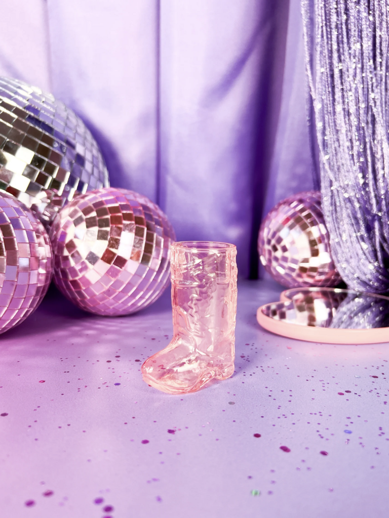 Boot Shot Glass - Pink