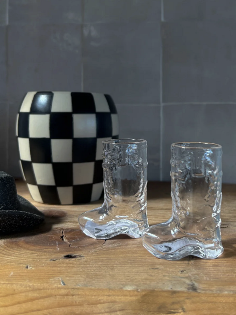 Cowboy Boot Shot Glass