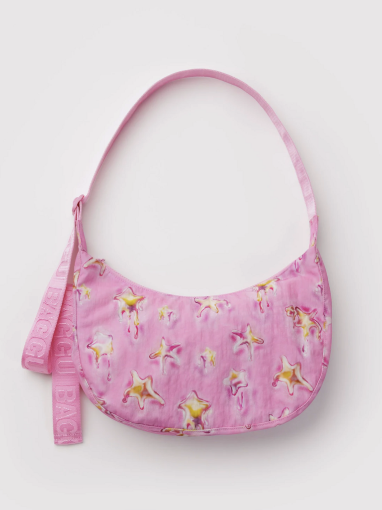 Medium Nylon Crescent Bag