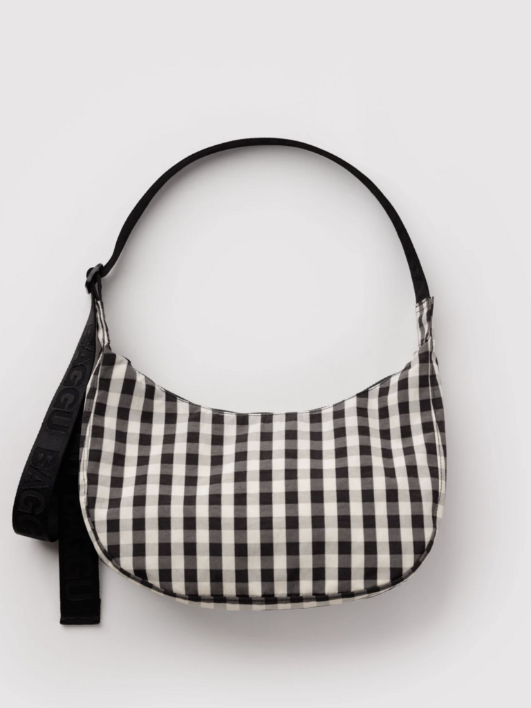 Medium Nylon Crescent Bag