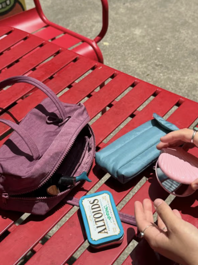 Small Nylon Bowler Bag