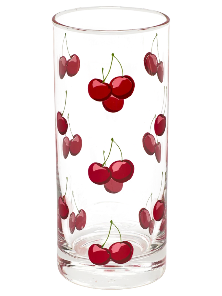 Cherries Highball Glass