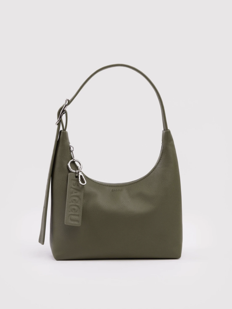 Mini Recycled Leather Shoulder Bag