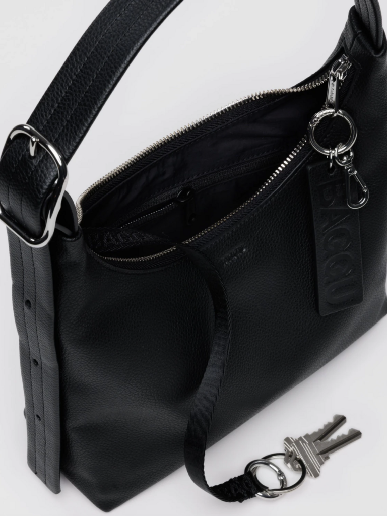 Mini Recycled Leather Shoulder Bag
