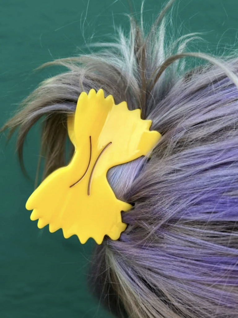 Bowtie Pasta Claw Clip