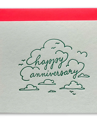1437 - ladyfingers Happy Anniversary Skyline Card