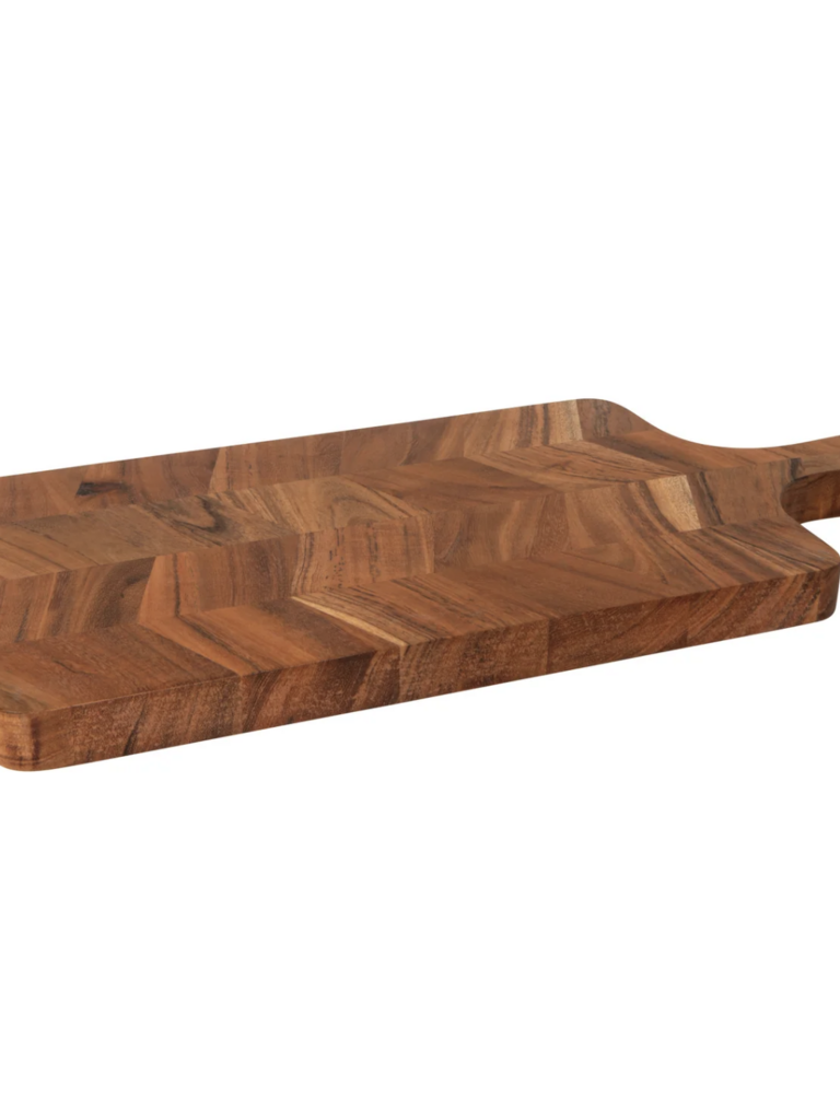 Acacia Chevron Serving Paddle - 20 inch