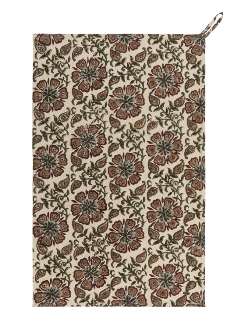 Block Print Dishtowel - Elysian