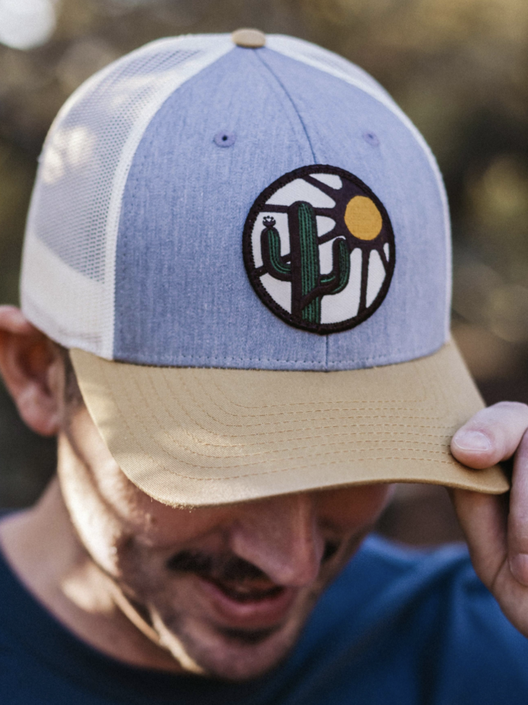 Blooming Saguaro Trucker Hat