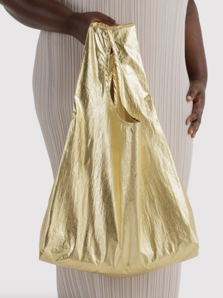 Standard Reusable Bag - Gold Metallic