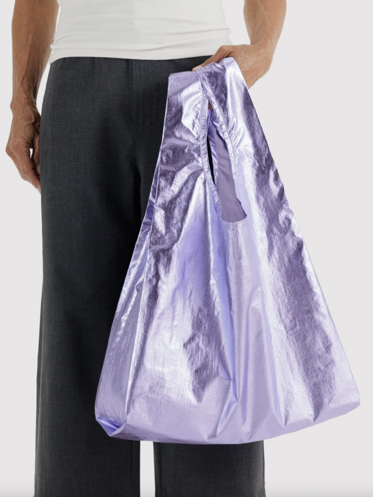 Standard Reusable Bag - Lavender Metallic