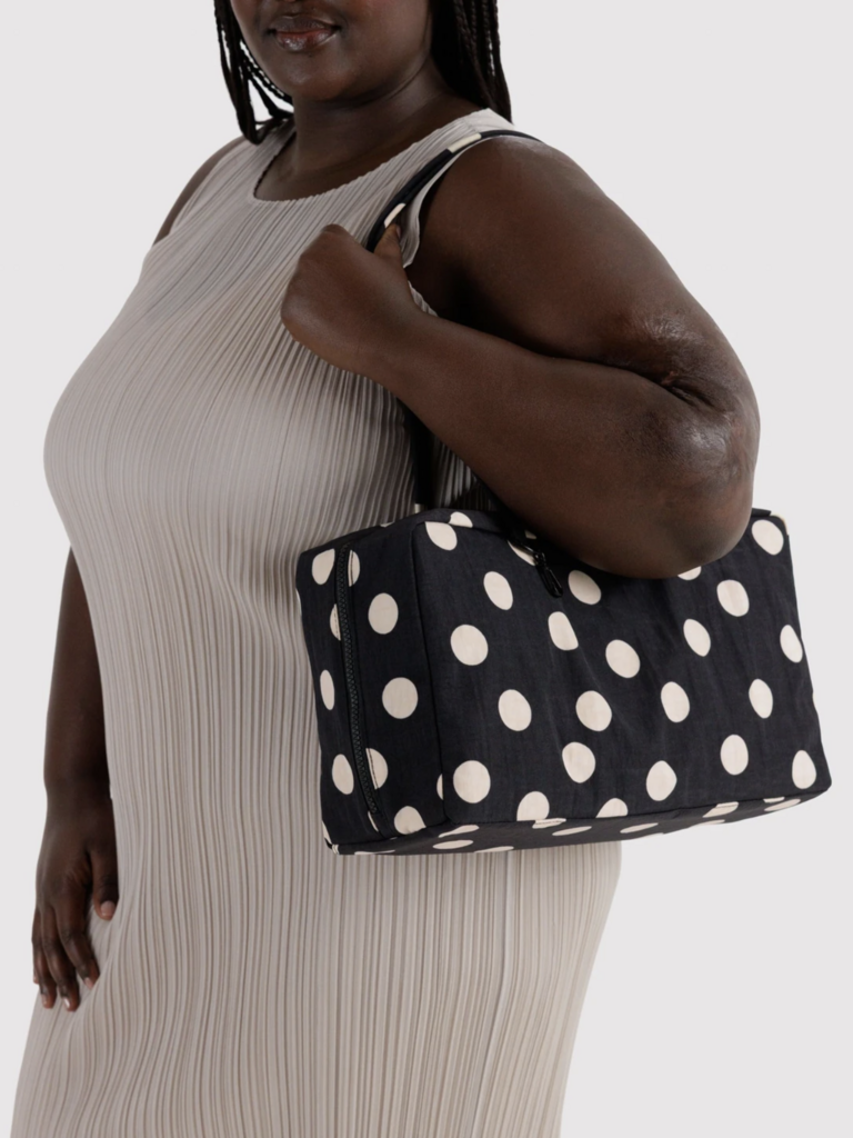 Medium Nylon Bowler Bag
