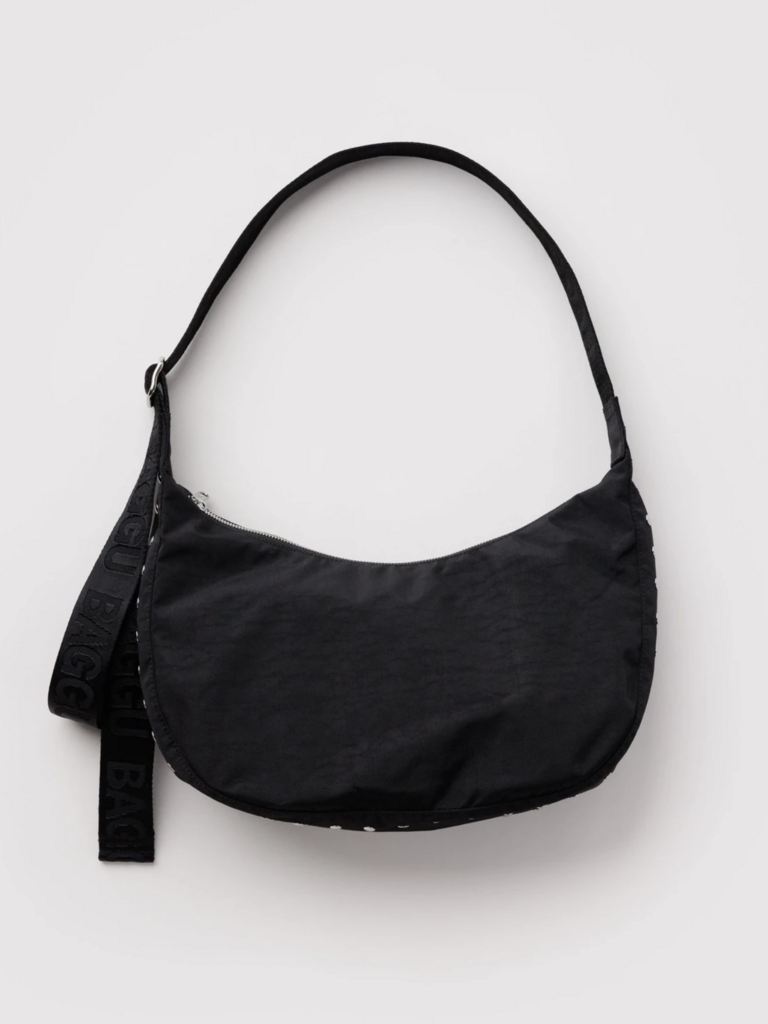 Medium Nylon Crescent Bag