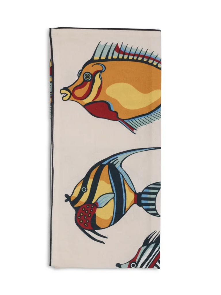 Museum Fish Tea Towel