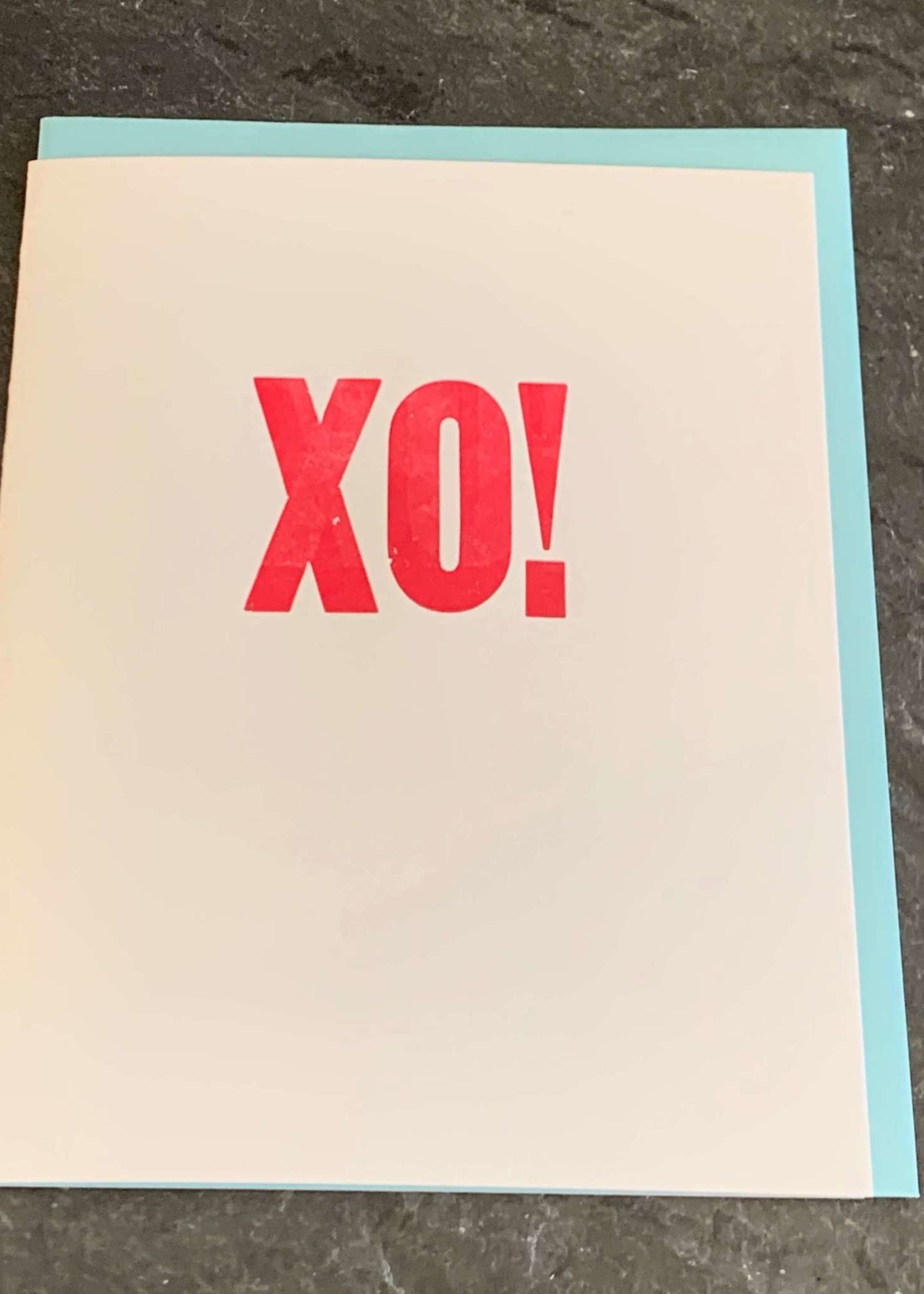 Zeichen Press XO! Anniversary/Love Card