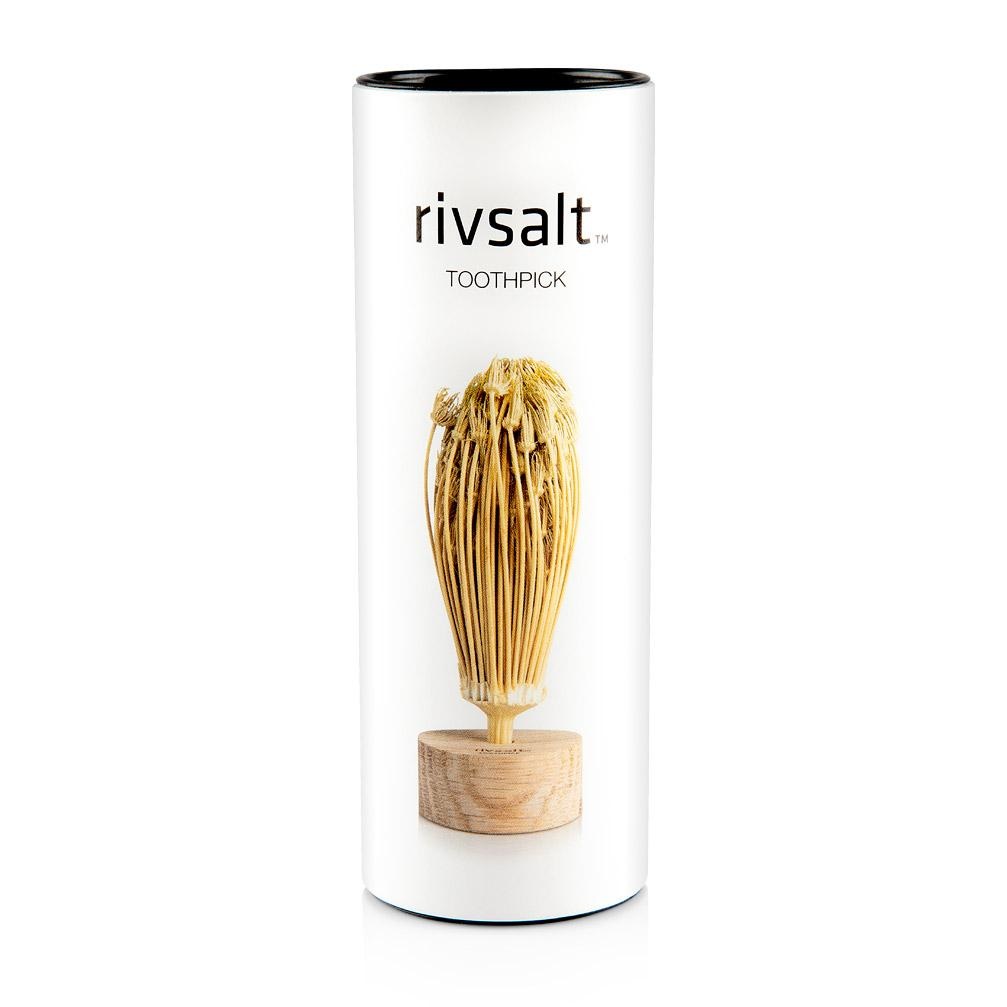 RIVSALT Natural Flower Toothpicks