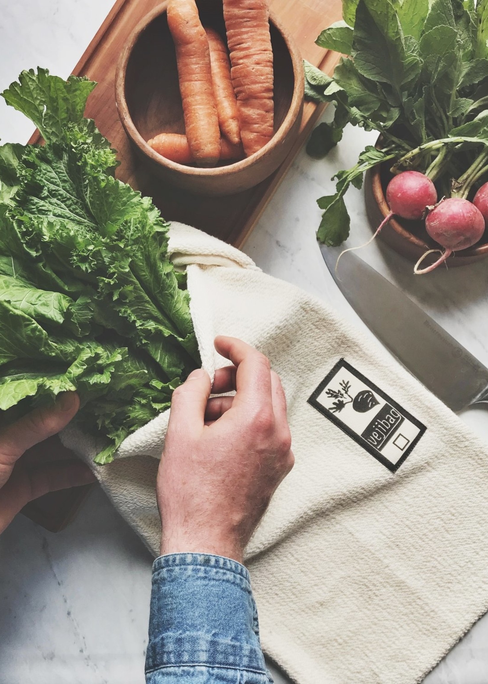 Vejibag Vejibag Vegetable Crisper Bag - Large 11"x17"