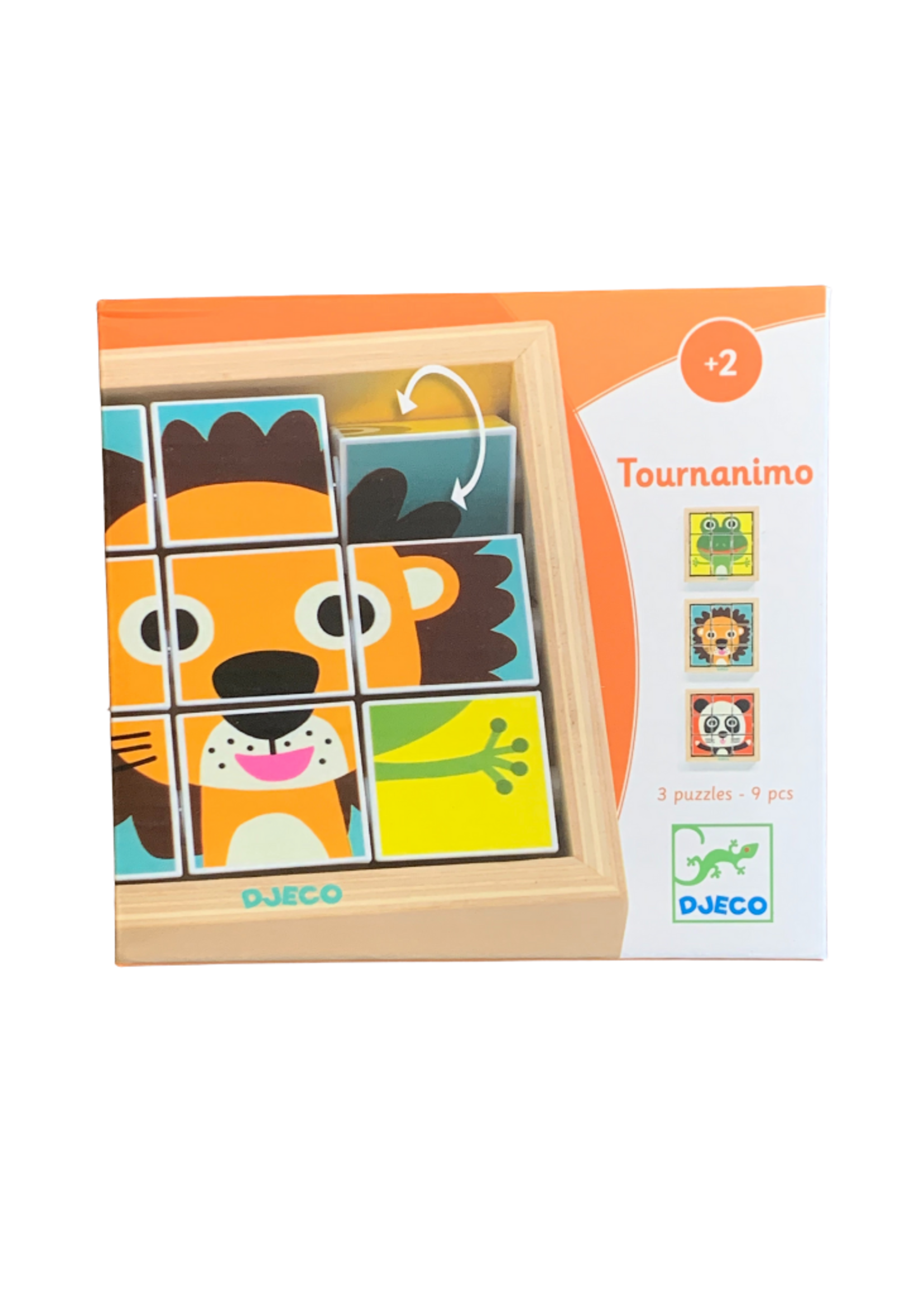 Djeco Tournanimo Wooden Puzzle