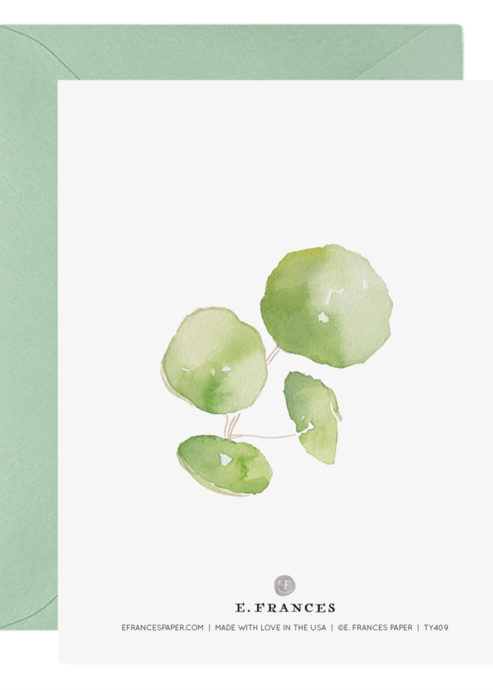 E. Frances Paper Thank You Card - Pancake Plant