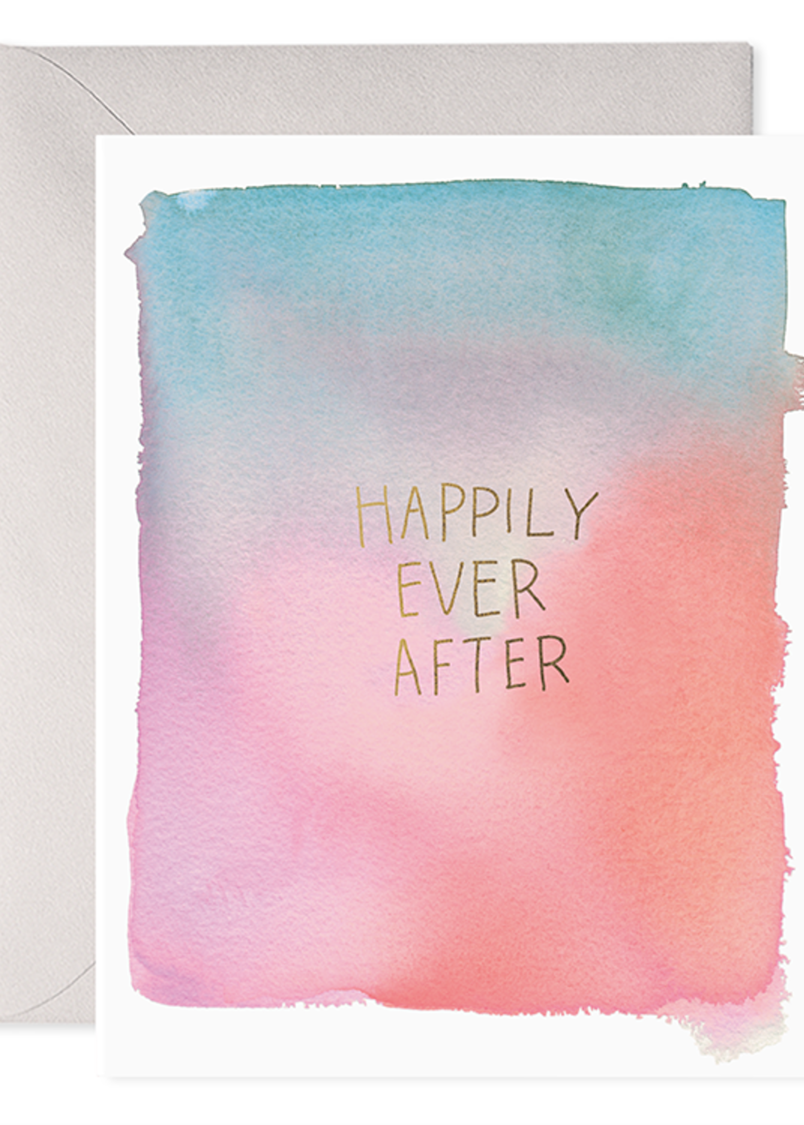 E. Frances Paper Wedding Card - Happily Ever After