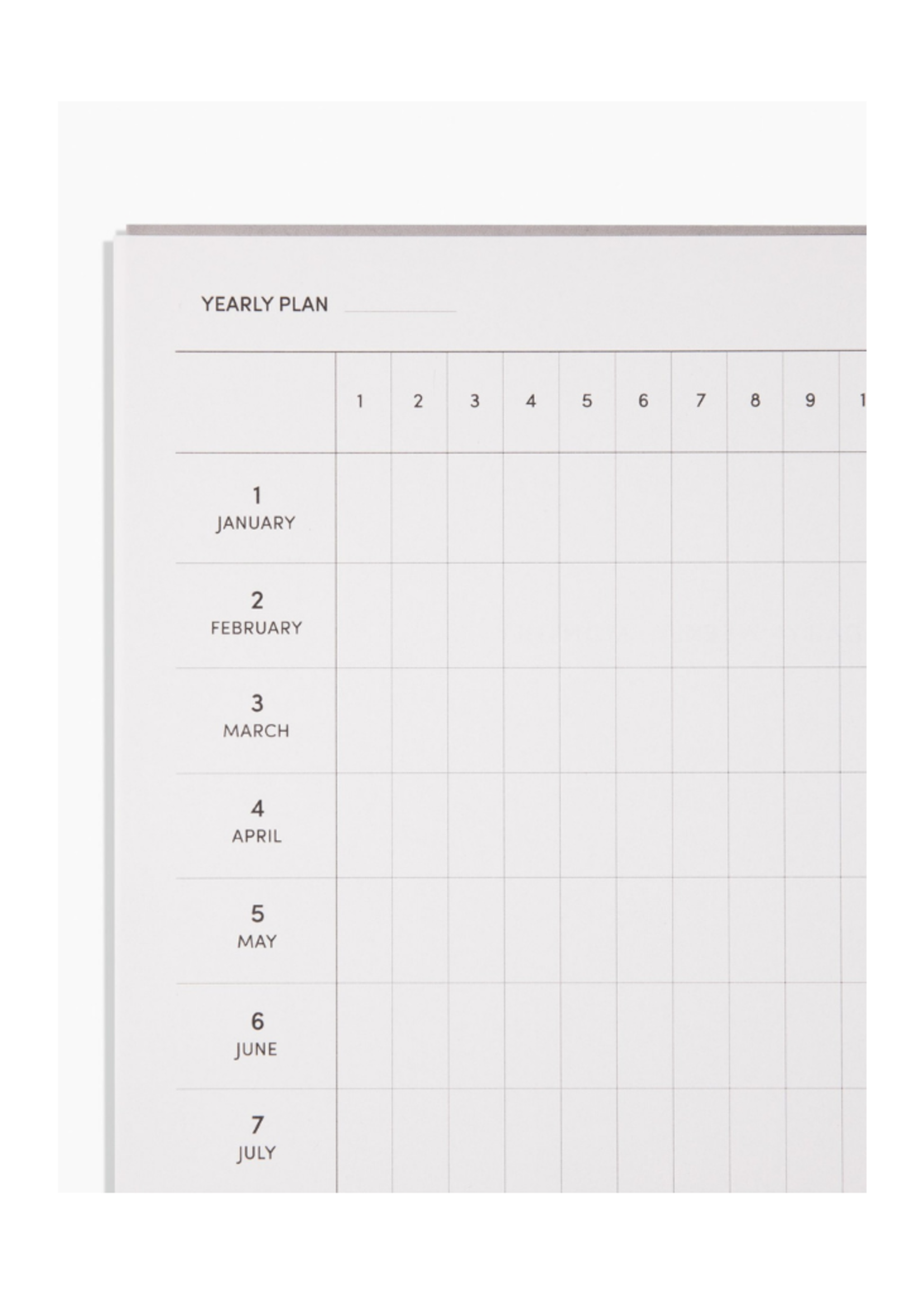 Poketo Open Dated Daily/Weekly/Monthly Planner Blueberry