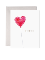 E. Frances Paper E. Frances Paper - Red Balloon Valentine's Card