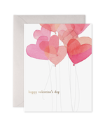 E. Frances Paper E. Frances Paper - Valentine Balloons Card