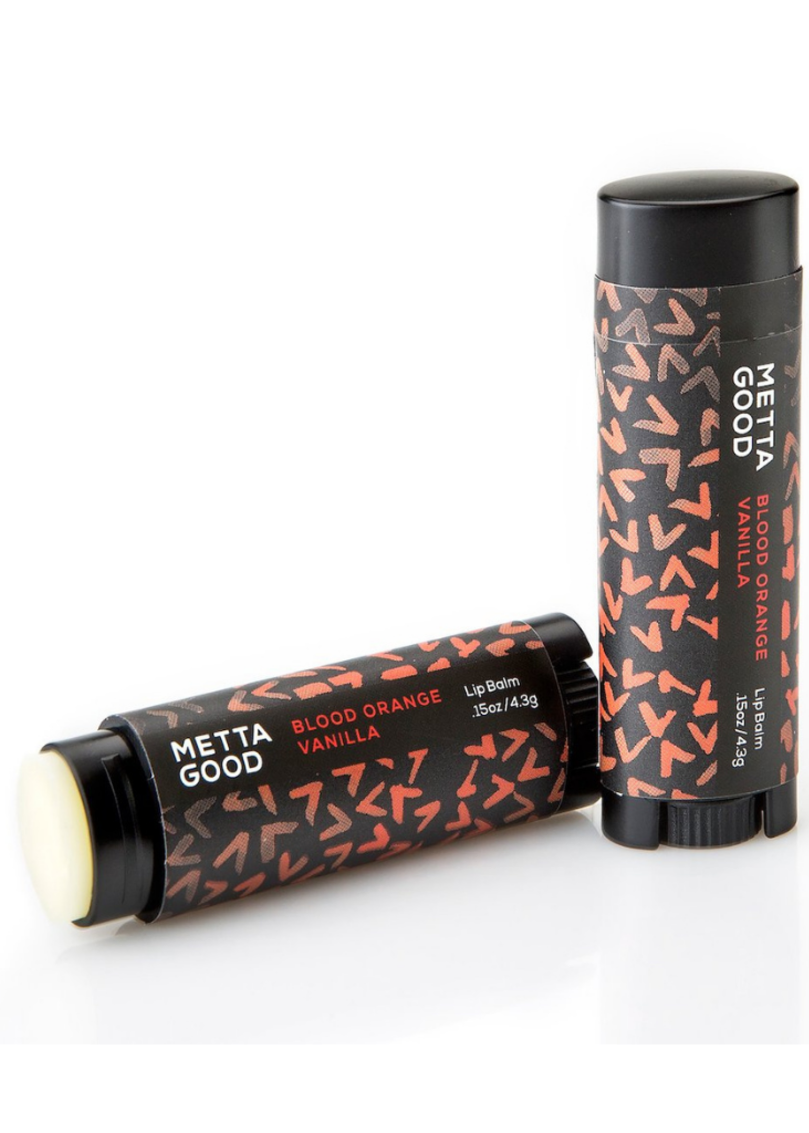 Metta Good Natural Lip Balm - Blood Orange Vanilla