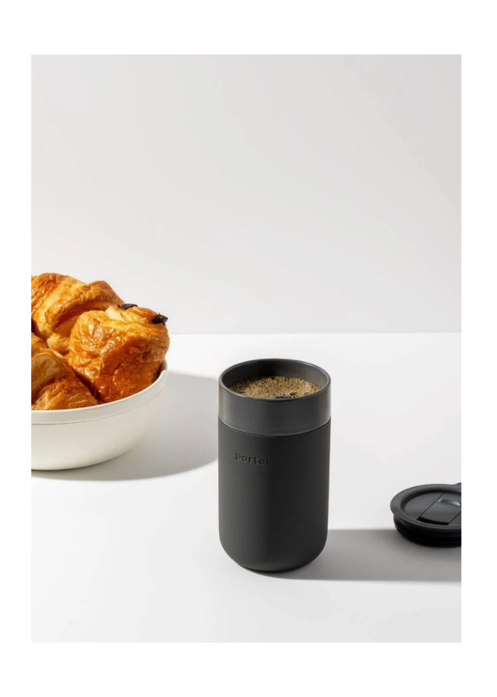 W&P Design Porter Ceramic Mug Charcoal 16oz