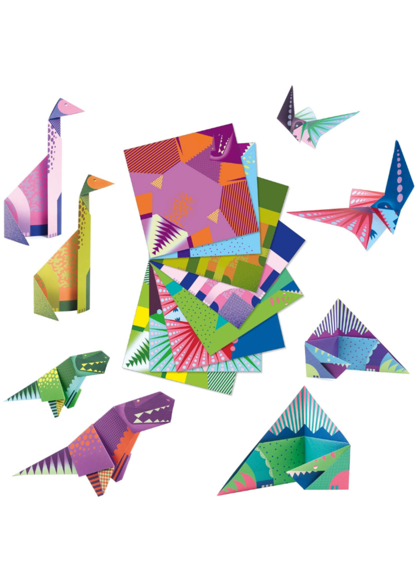 Djeco Origami: Dinosaurs