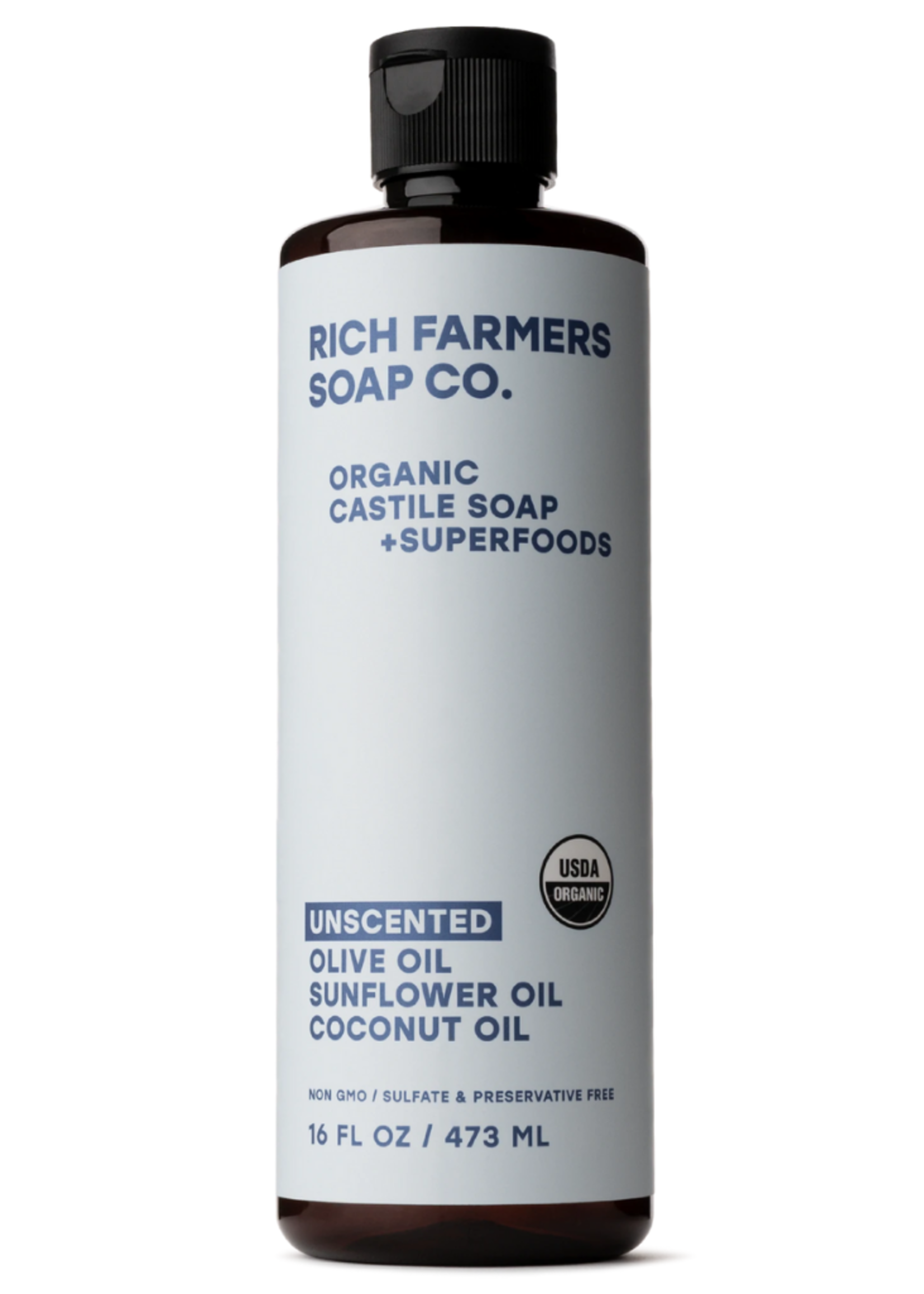 Rich Farmers Soap Co. Rich Farmers Soap Co. Organic Castile Soap - Unscented