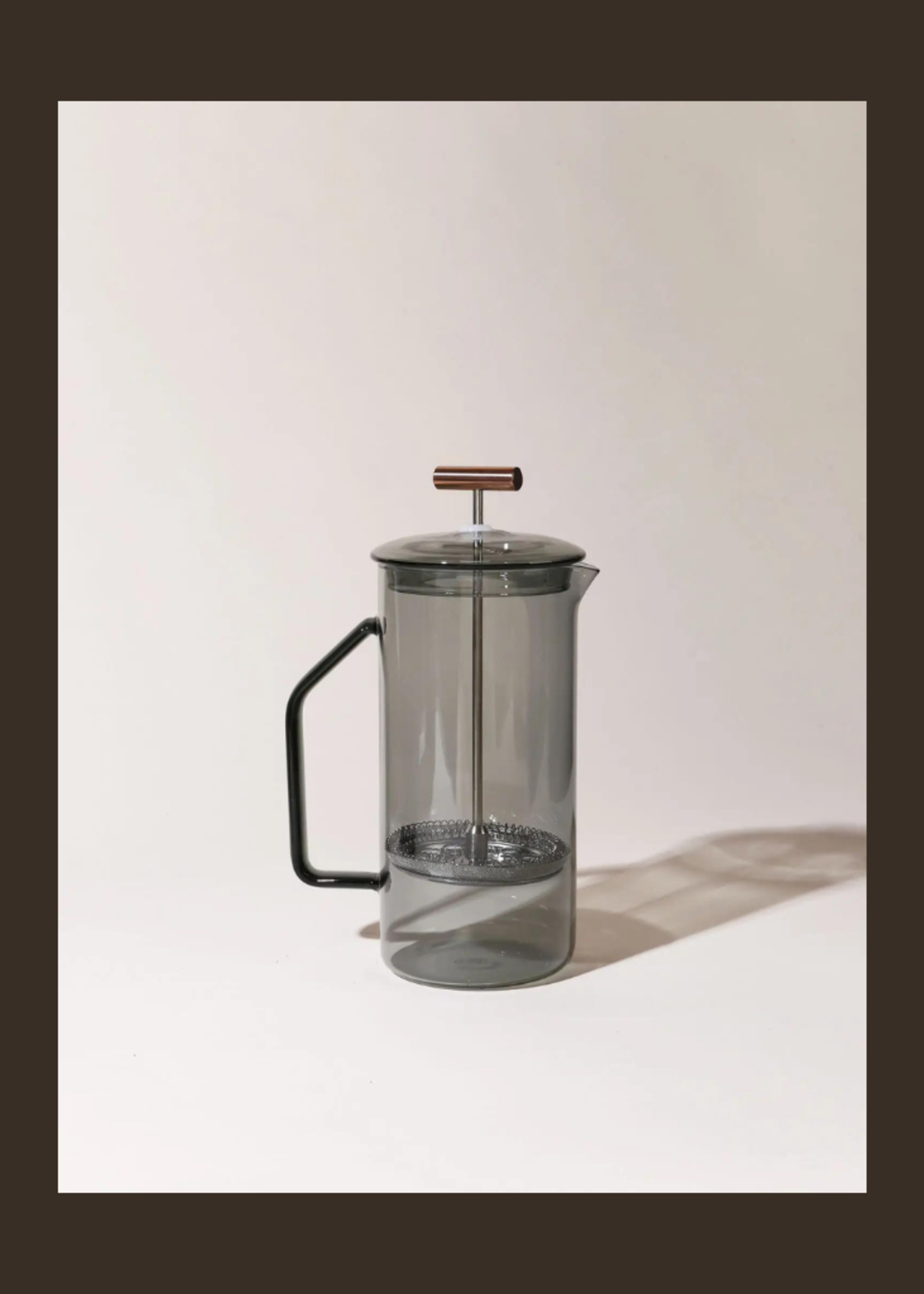 Glass French Press by Yield Design Co.