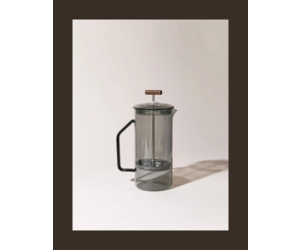 Yield Design Co. Clear Glass French Press - Perch