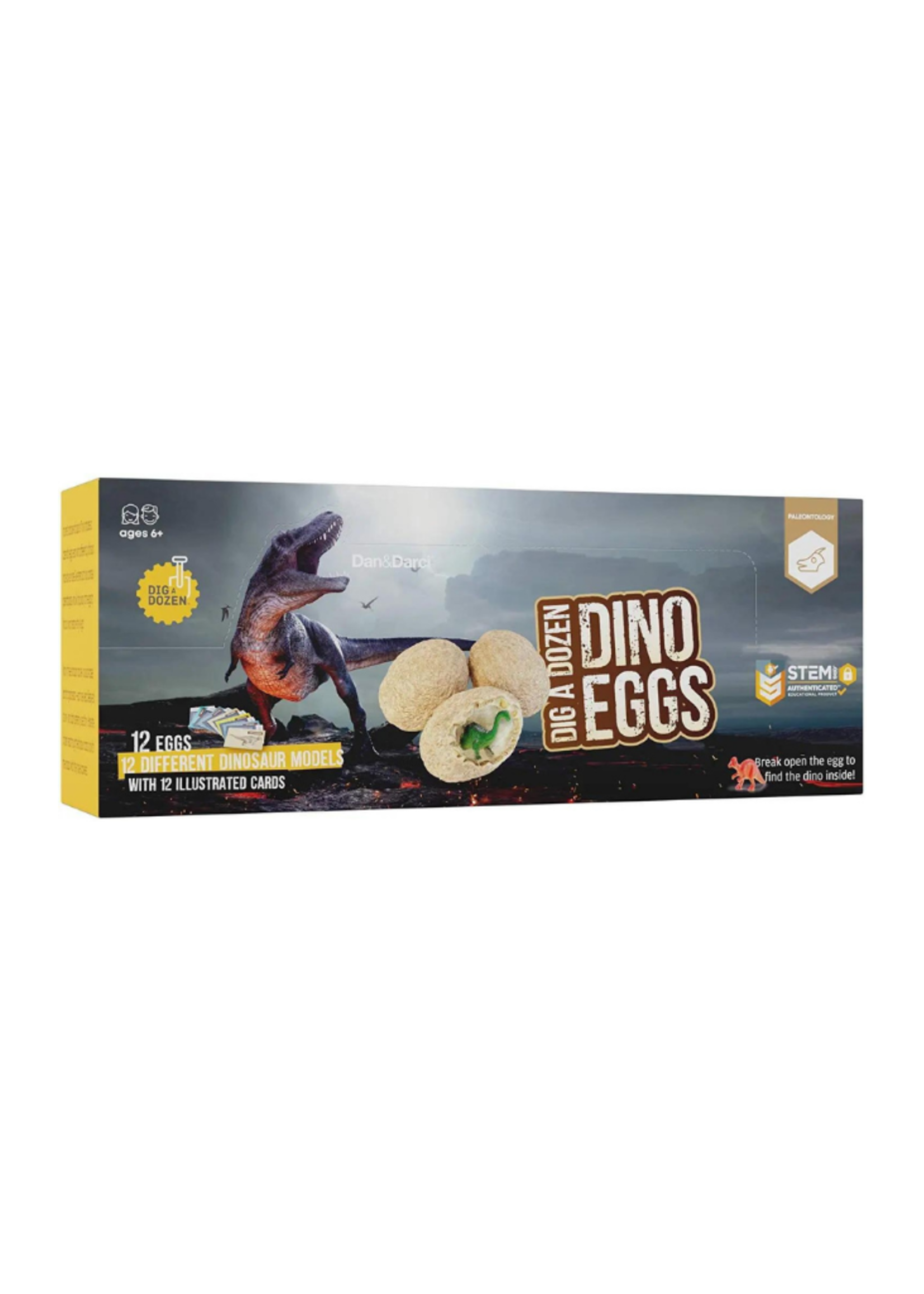 Dan&Darci Dan&Darci - Dig a Dozen Dino Eggs Kit