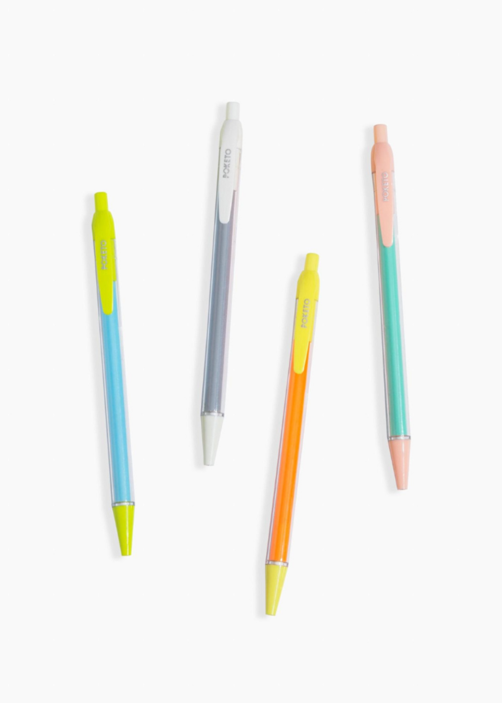 Poketo Poketo Colorblock Mechanical Pencil Set of 4