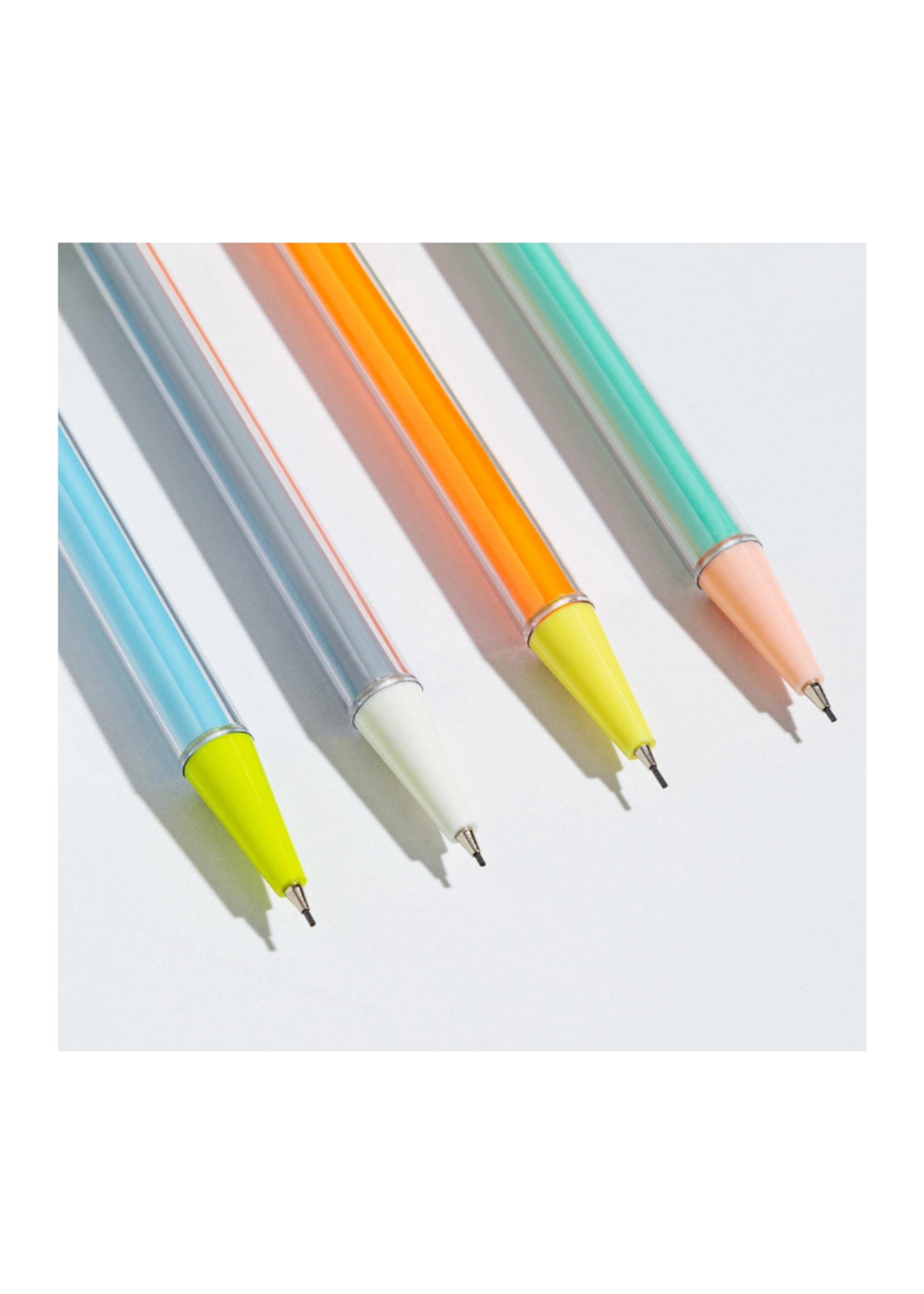 Poketo Poketo Colorblock Mechanical Pencil Set of 4