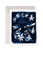 E. Frances Paper Indigo Flowers Thinking of You