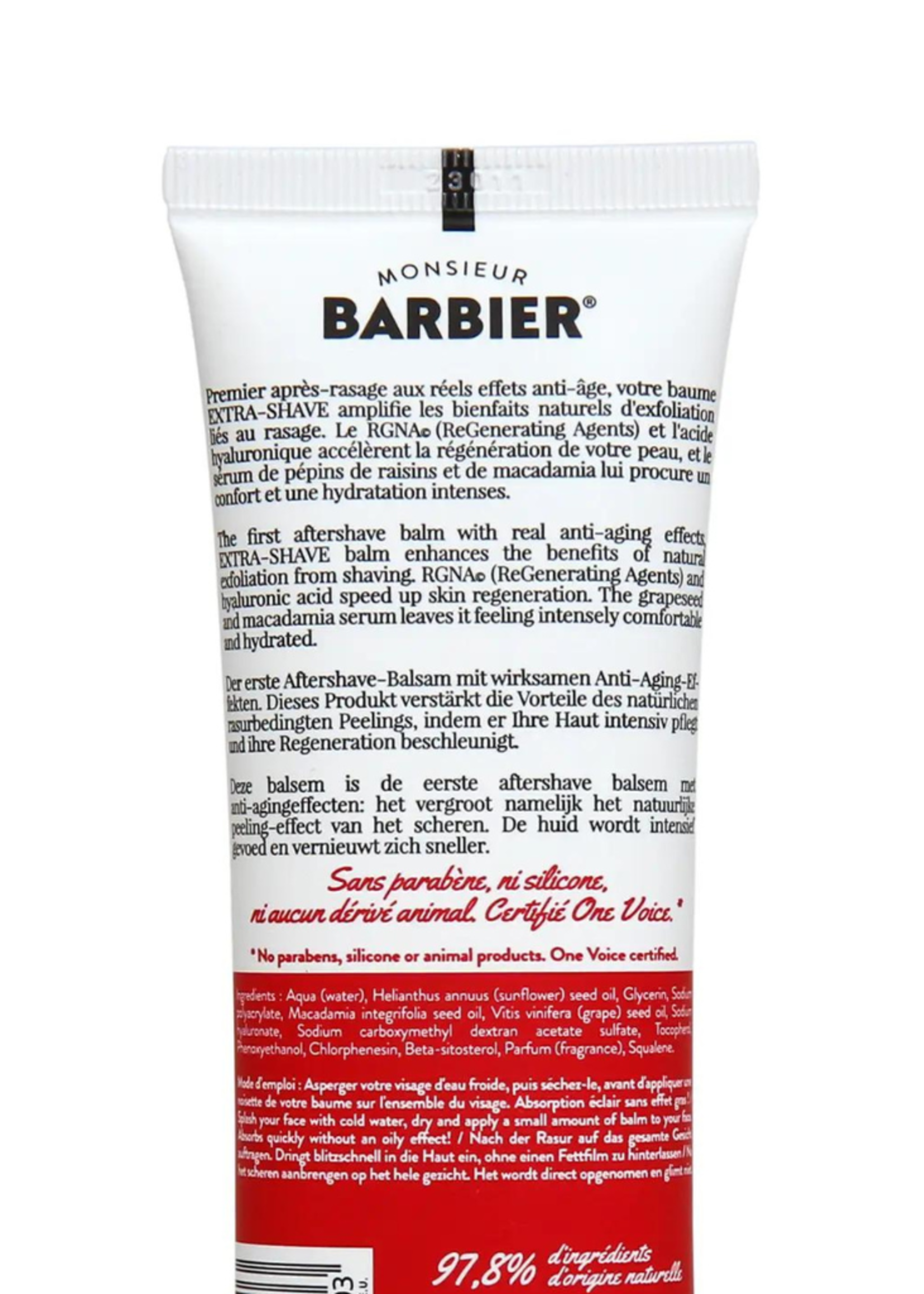 Monsieur Barbier Monsieur Barbier - Extra-Shave - Anti-Aging After-Shave Balm