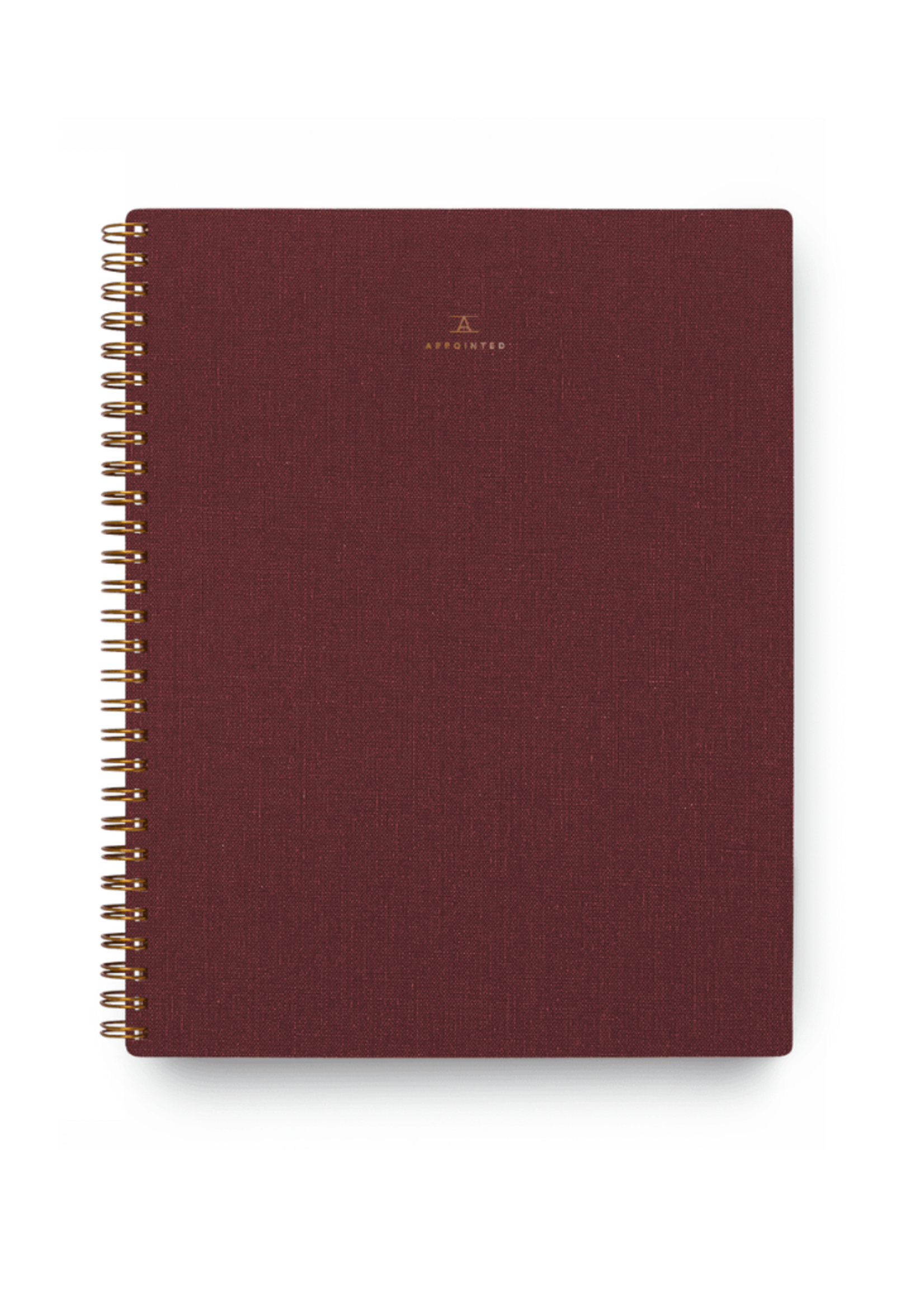 Appointed Appointed Notebook Blank - Rhubarb