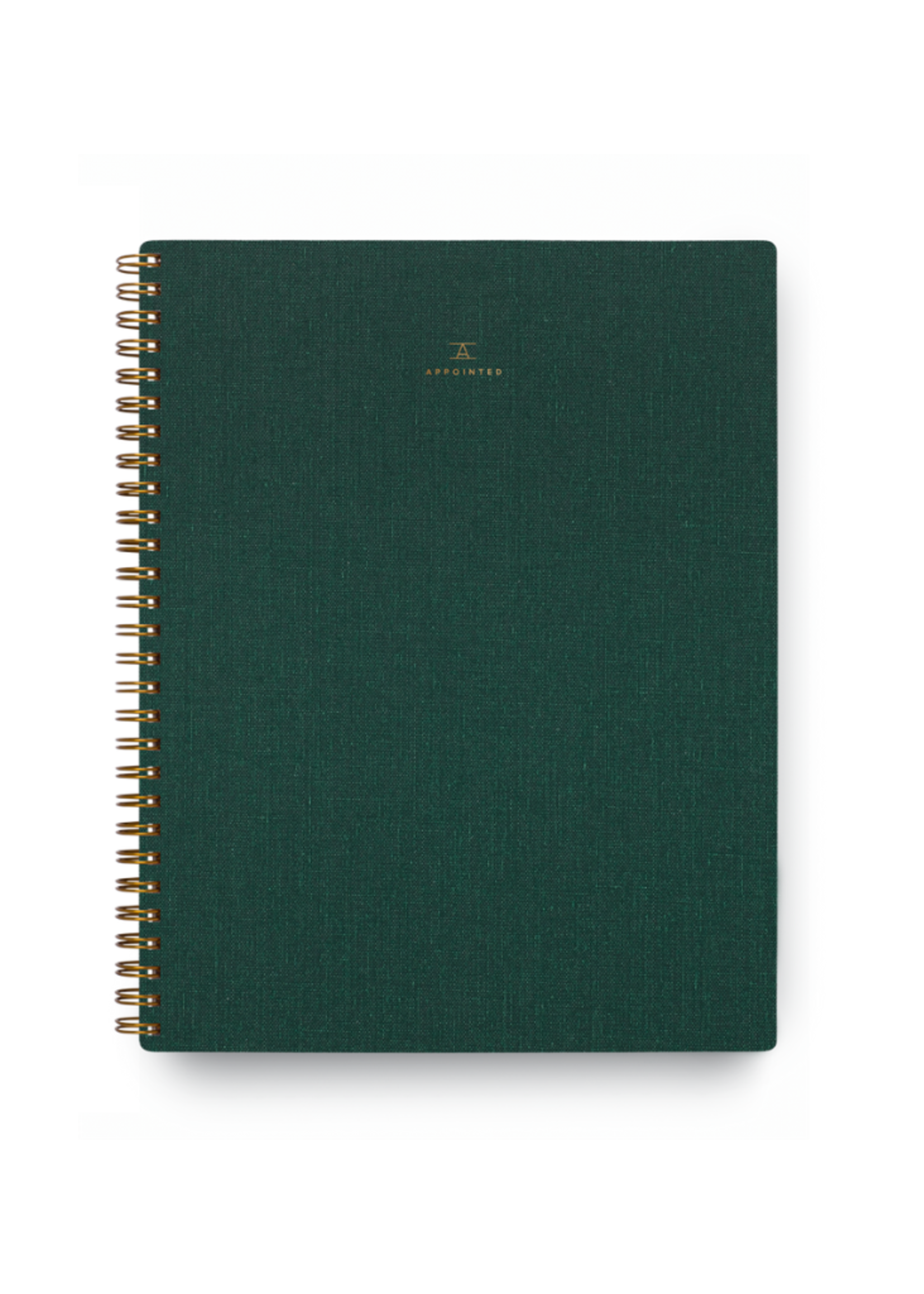 Appointed Appointed Notebook Blank - Hunter Green