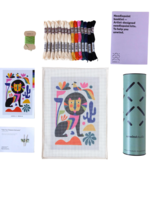 Unwind Studio Lion Needlepoint Kit - DIY Embroidery