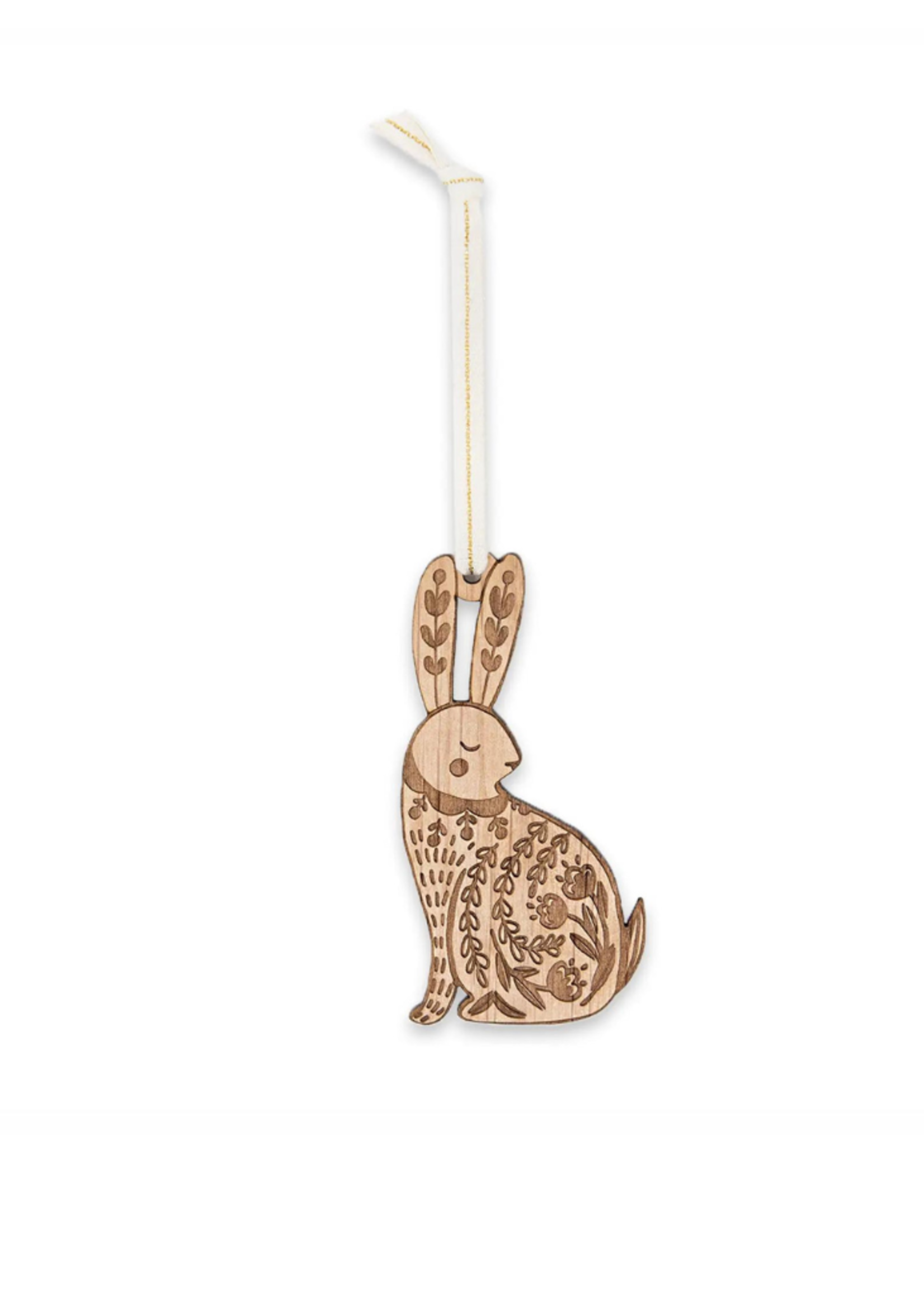 Hereafter Hereafter - Rabbit Wood Ornament