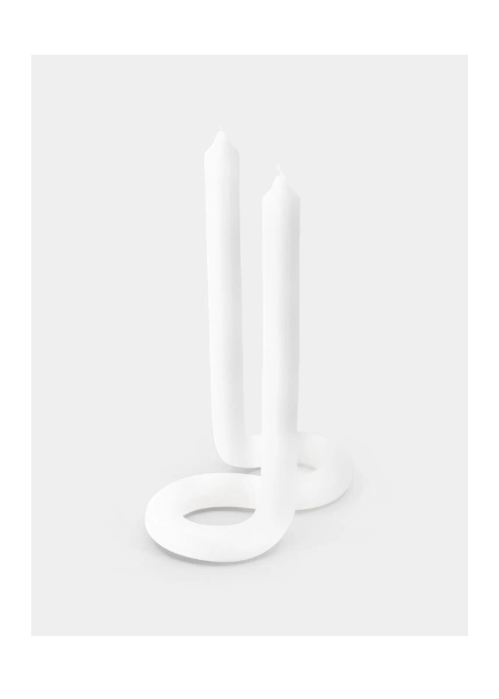 54 Celsius 54 Celsius - Twist Candle - White