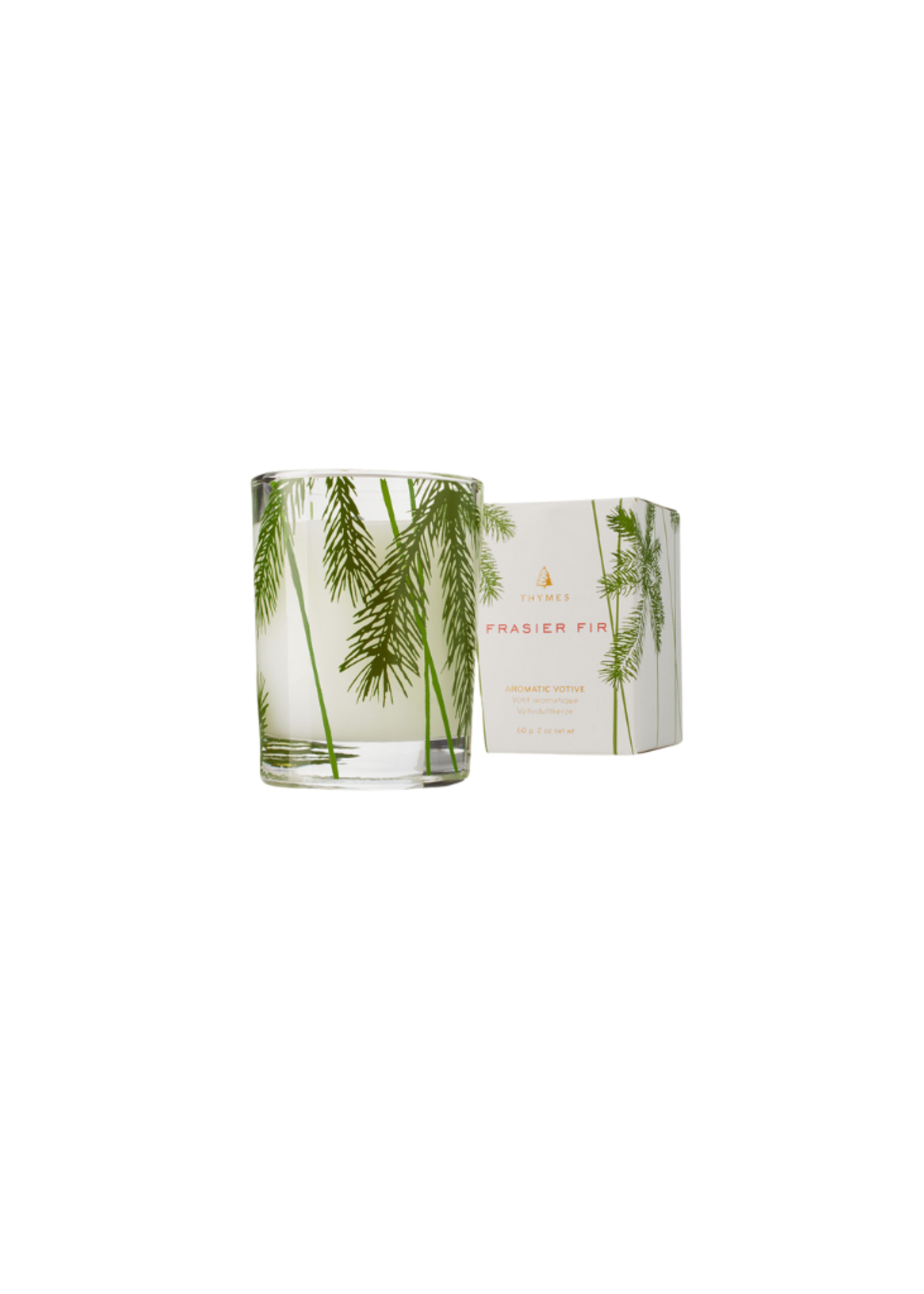Thymes 2022 Thymes Collection Frasier Fir Pine Needle Votive