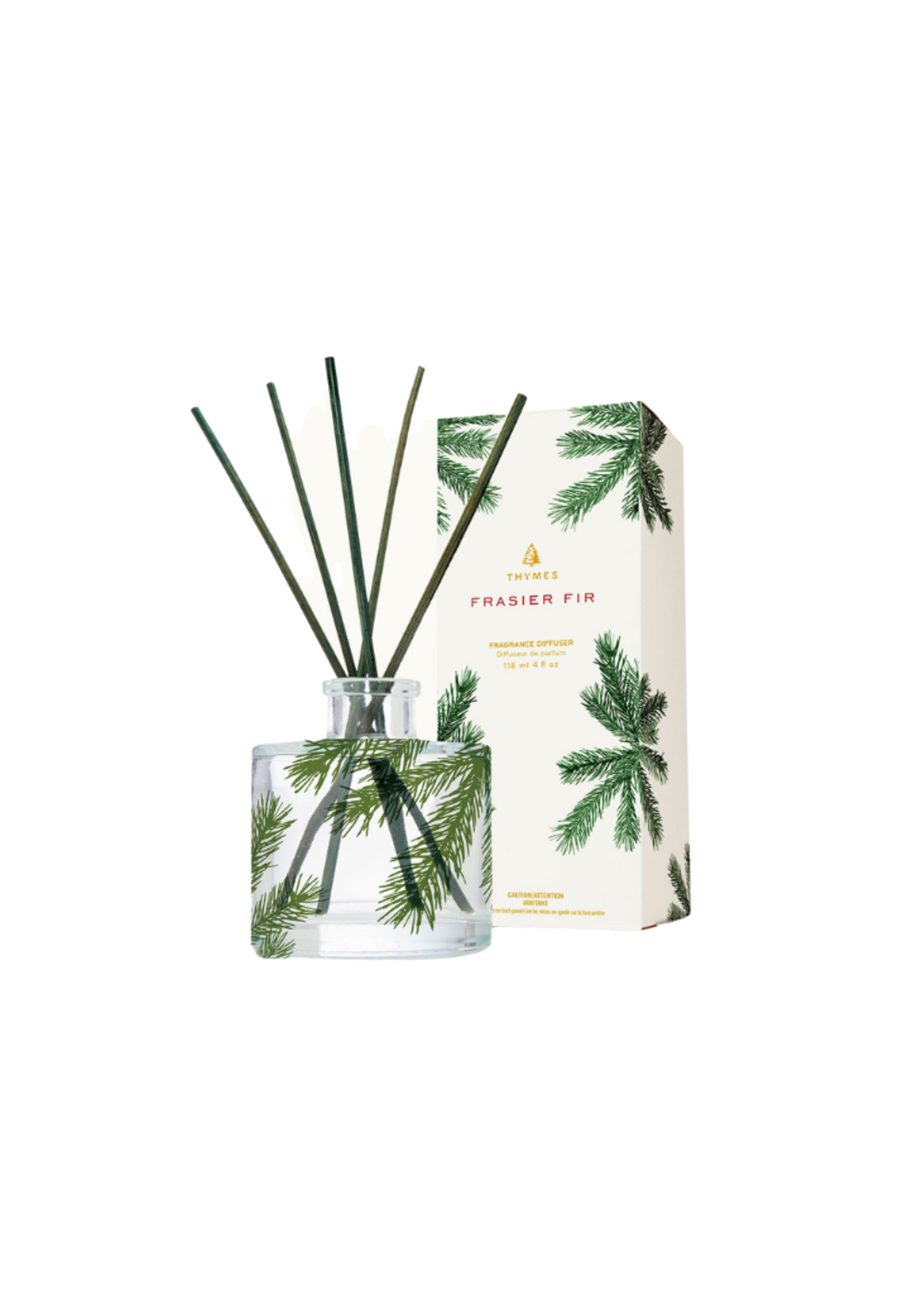 Thymes 2022 Thymes Collection Frasier Fir Pine Needle Reed Diffuser Petite