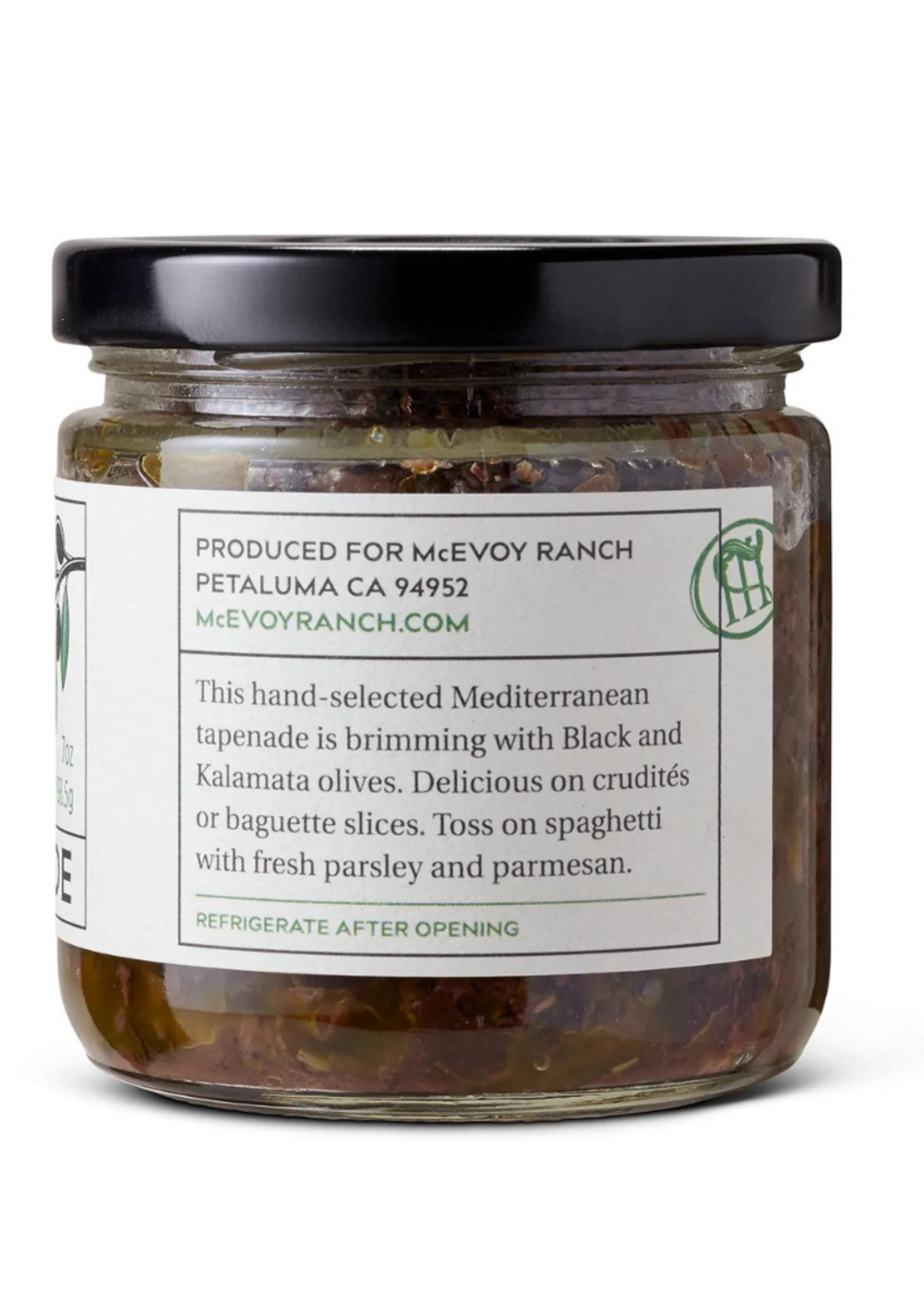McEvoy McEvoy Ranch Black Olive Tapenade 7oz.