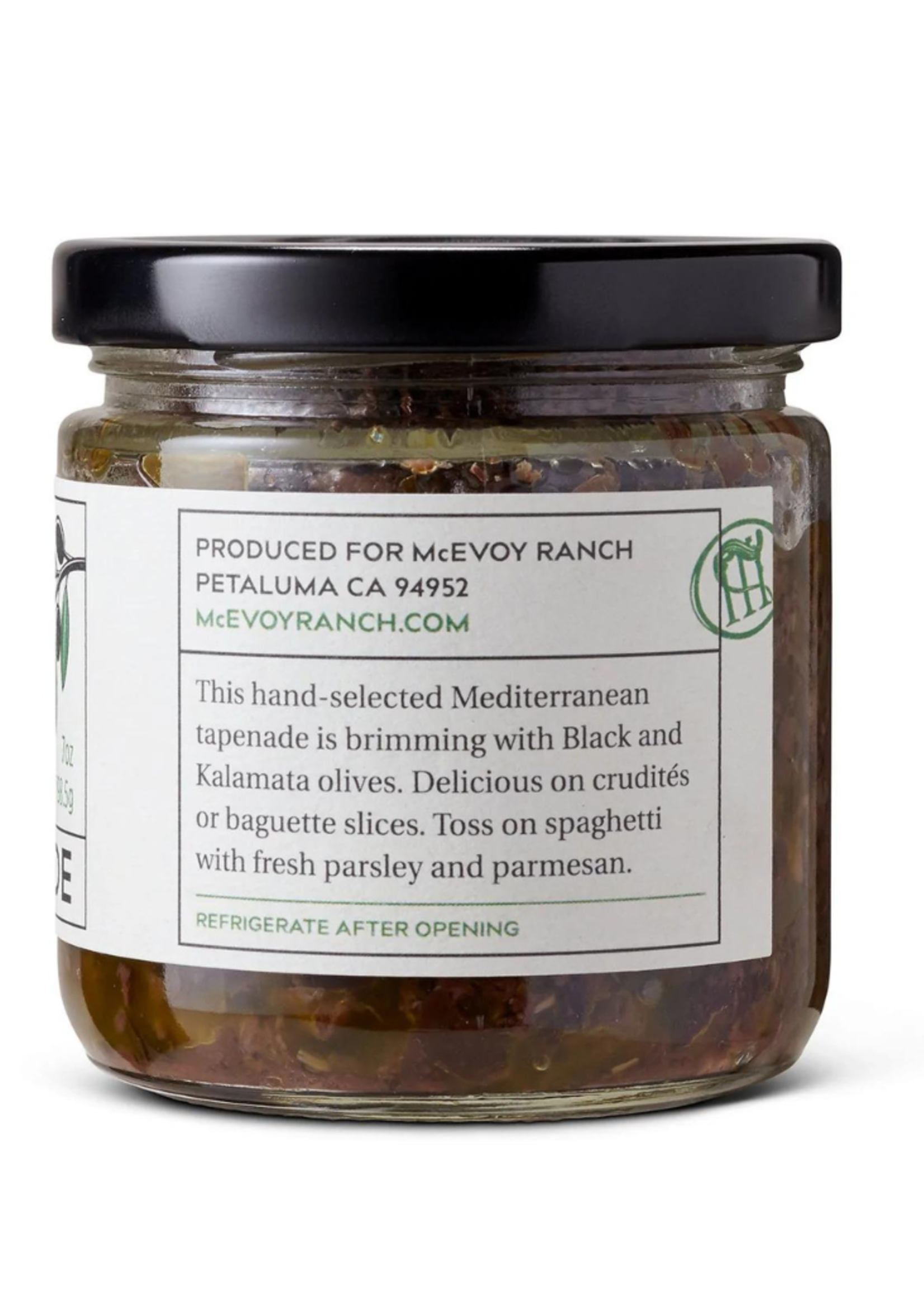 McEvoy McEvoy Ranch Black Olive Tapenade